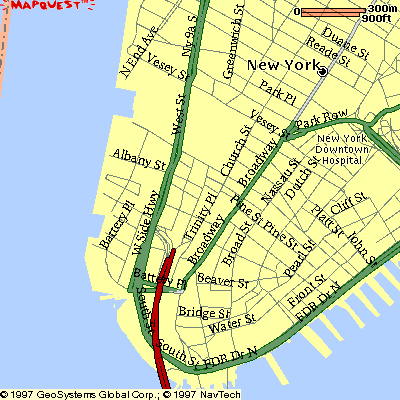 Down town map